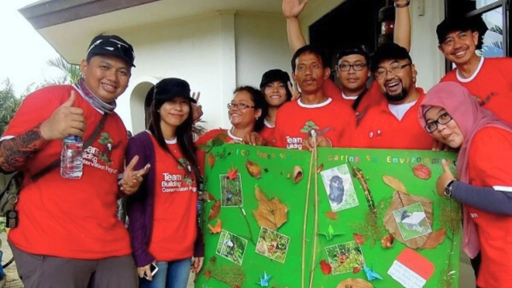 Program Team Building Konservasi di Kalimantan