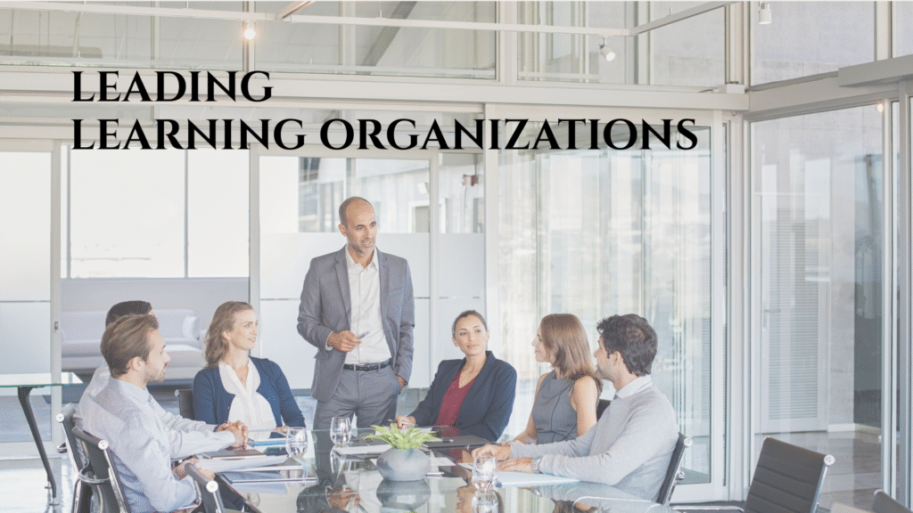 leading learning organizations