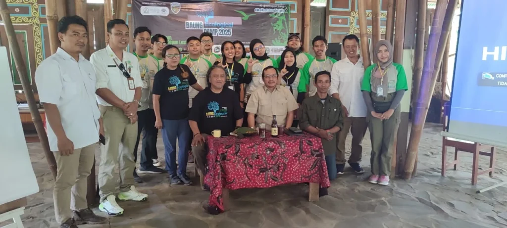 Pembukaan Baung Ecological Camp 2025 oleh Kepala Balai Besar KSDA Jawa Timur