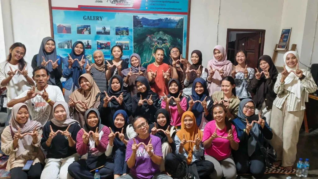 peserta dan narasumber selesai pelatihan Outdoor Risk Management