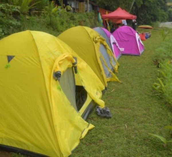 Private Riverside Camp di Cisadane Bogor Maseng River Camp